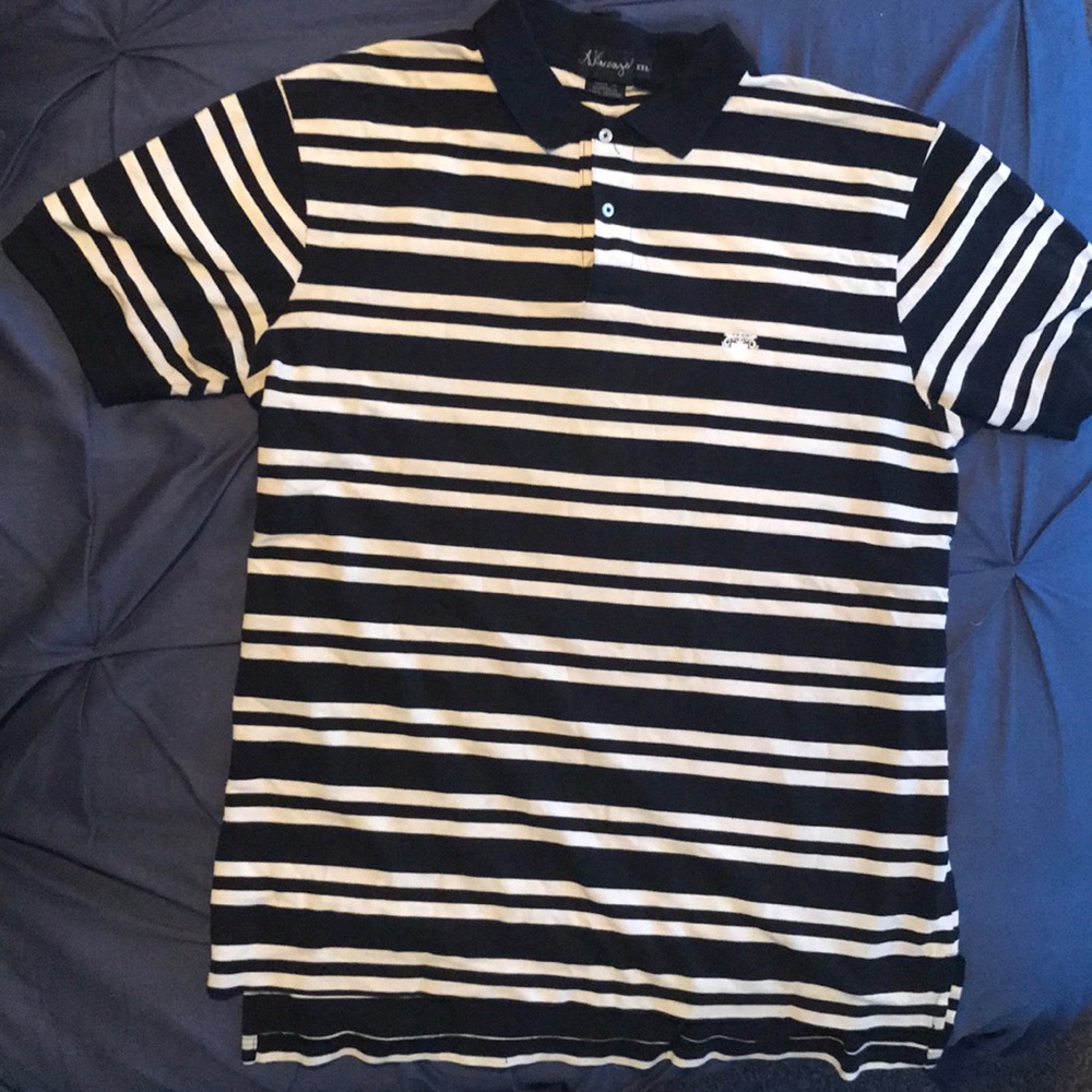 A.Vincenzo Two Button Polo Styled Shirt